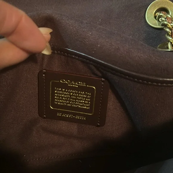 Coach Parker In Colorblock EUC - Picture 9 of 12